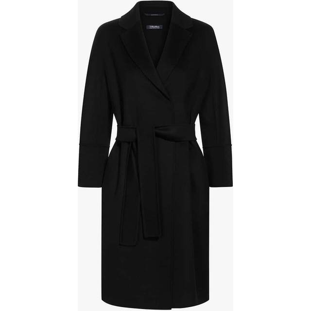 'S Max Mara 'Arona' Short Coat - Black   - 42 IT