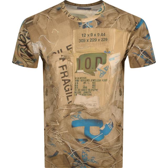 Vivienne Westwood Beige Classic T-Shirt - AW24-TRASH - S