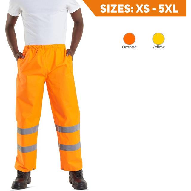 Uneek Hi-Viz Trouser UC807 Yellow M Colour: Yellow, Size: M