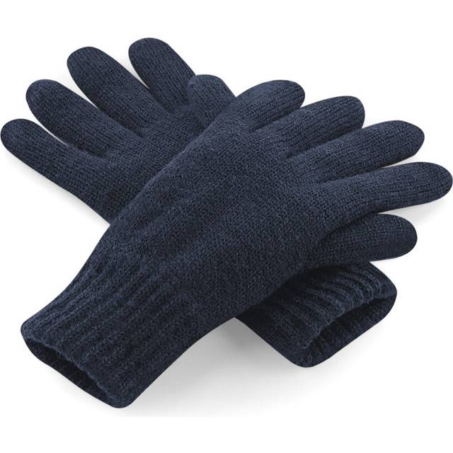 Beechfield Unisex klassiska Thinsulate termiska vinterhandskar, Franska marinen, L/XL