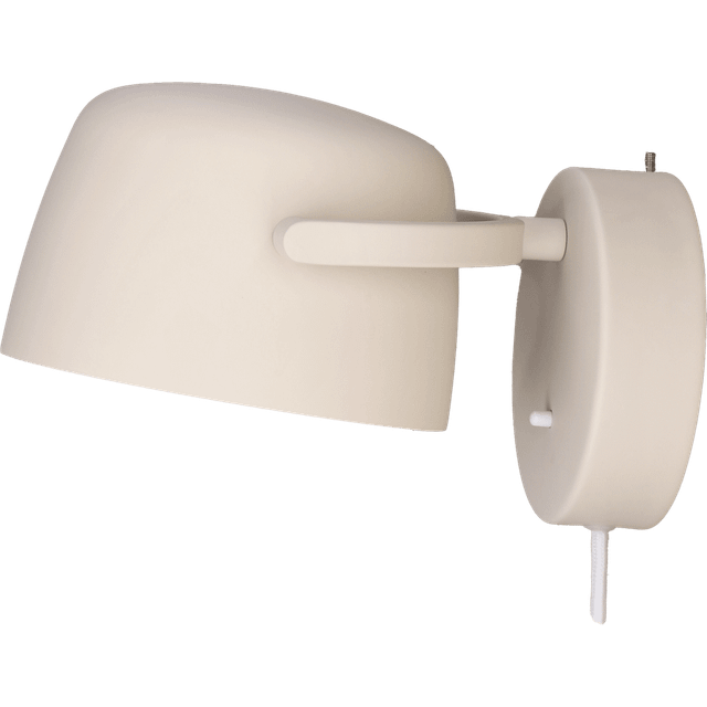 Scandi Living Halo wall lamp Ø16 cm Beige