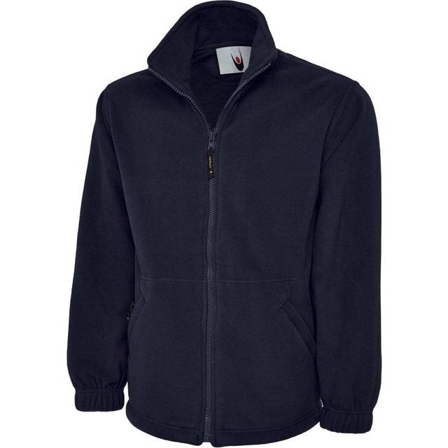 Uneek UC601 Medium Heavy Duty Navy Fleece Jacket - Navy Blue