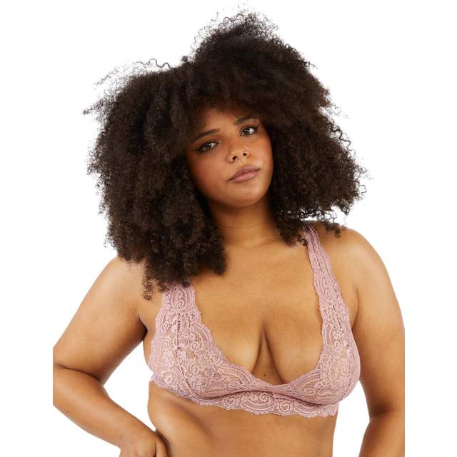 Playful Promises WWL890 Wolf &amp; Whistle Ariana Bralette Bra WWL890 Ash Rose WWL890 Ash Rose