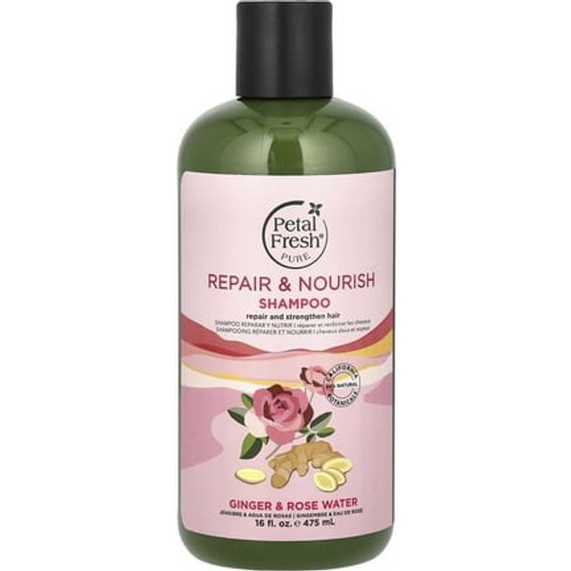 Petal Fresh, Pure, Repair and Nourish Shampoo, Ginger and Rose Water, 16 fl oz (475 ml)