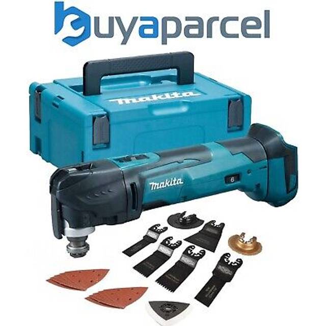 DTM51Z 18v Lithium Multi Tool Keyless Blade Change + Case + Accessories - Makita