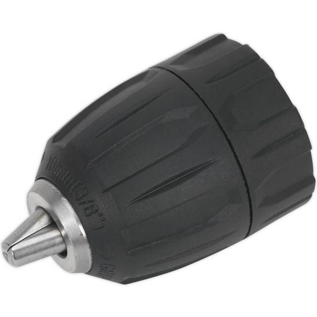 "10mm Keyless Drill Chuck - 3/8"" x 24 UNF Thread - Cordless Power Tool Chuck"