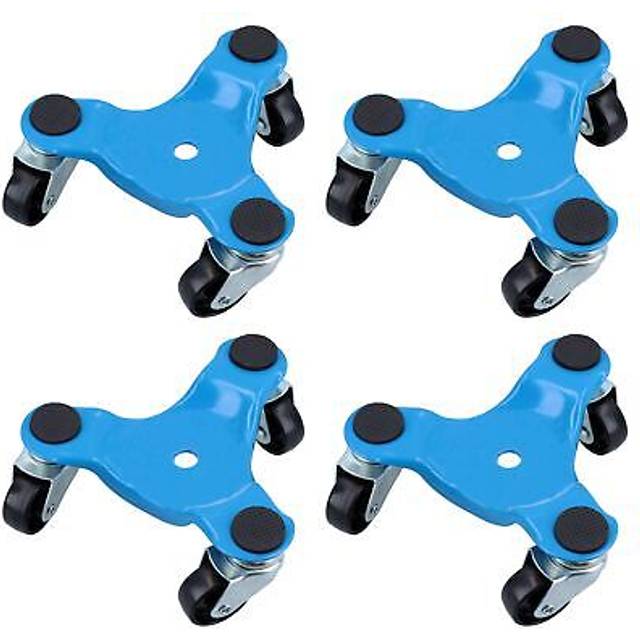 Caster dolly 3 wheel for heavy furniture removal moving pack of four sil217