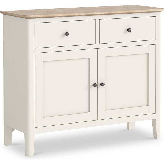 Penrose Small Sideboard Cabinet for Living Room | Navy / Coconut White