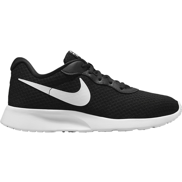 Nike Wmns Tanjun Flyease damsneakers, Svart vit volt svart, 43 EU