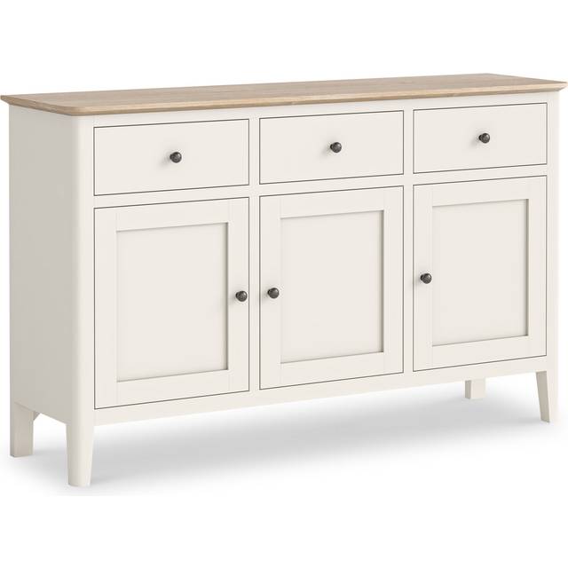 Penrose Large Sideboard Cabinet for Living Room | Navy / Coconut White