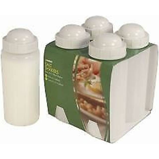 Large Chip Shop Salt Shaker 500ml Plastic With White Lid 17cm High
