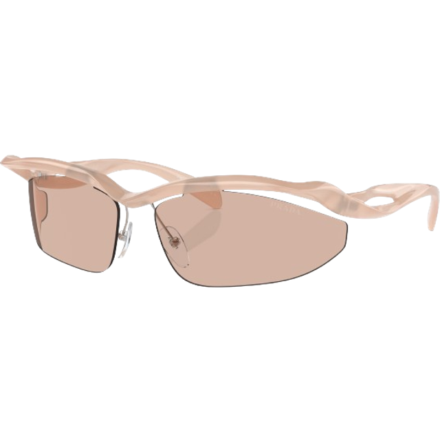 Prada PR A25S 12S4I2, RECTANGLE Sunglasses, FEMALE - Beige