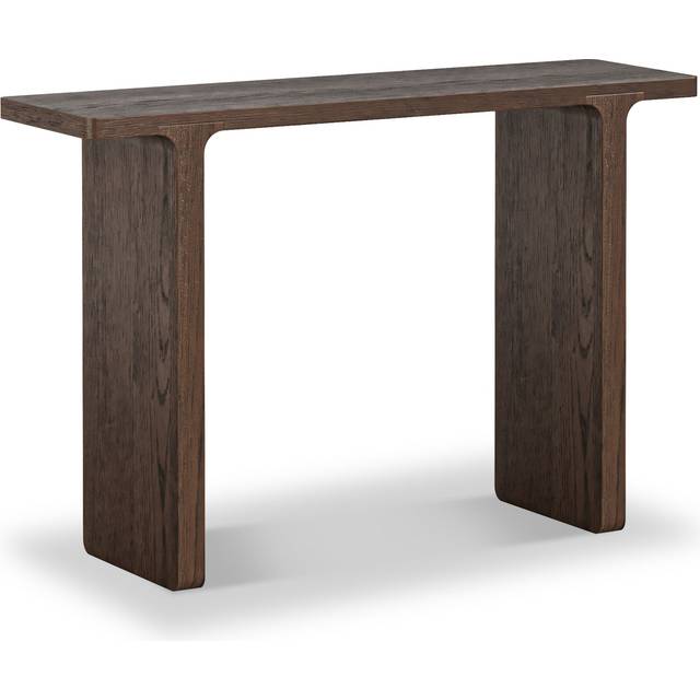 Mylor Dark Oak 1940s French Modern Style Console Table | Roseland