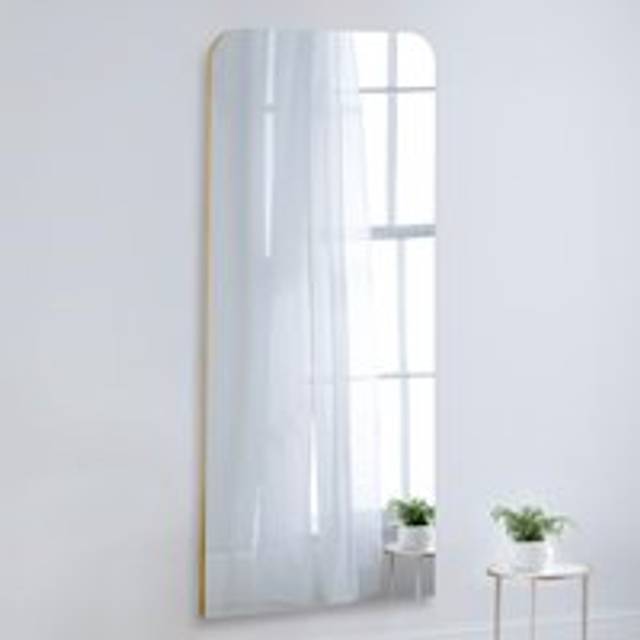 Yearn Gold Seamless Over Sized Mirror 180 x 100cm