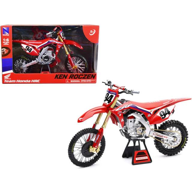 Honda CRF 450R Dirt Bike Motorcycle 94 Ken Roczen Red "Team Honda HRC" 1/6 Diecast Model by New Ray