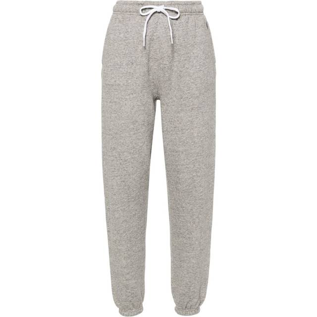 Polo Ralph Lauren - tapered jersey track pants - women - Polyester/Cotton - M - Grey