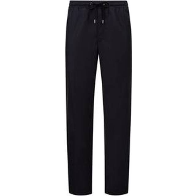 Moncler, Byxor, Herr, M, Läder, Micro Ventile Joggingbyxor - blue (M)