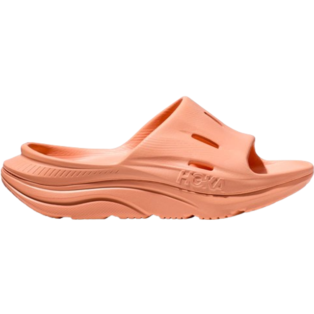 HOKA ORA Recovery Slide 3 in Papaya/Papaya, Size M13.5/ W14.5