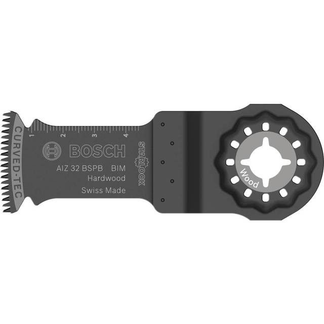 Bosch AIZ 32 BSPB Starlock Oscillating Multi Tool Hard Wood Plunge Saw Blade 32mm Pack of 1
