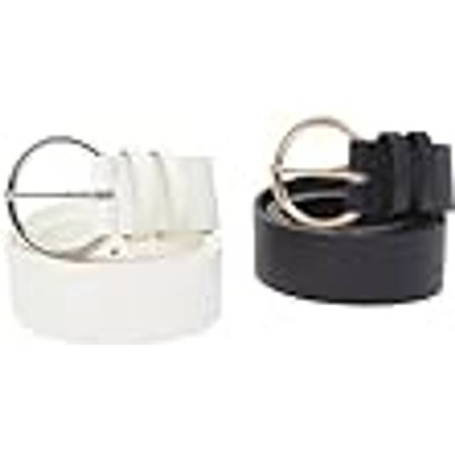 Women's belt Urban Classics Basic (x2) - Blanc