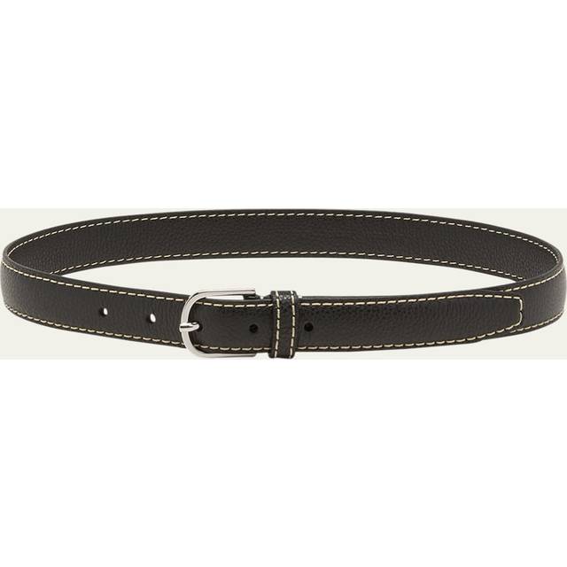 TOTEME Stitch Detail Leather Belt