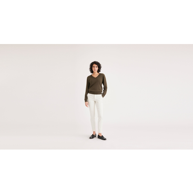 Women's Skinny Fit Chino Pants