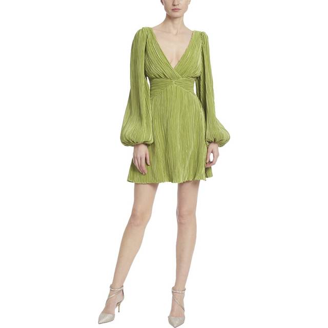 Jewel Badgley Mischka Balloon Sleeve Mini Dress