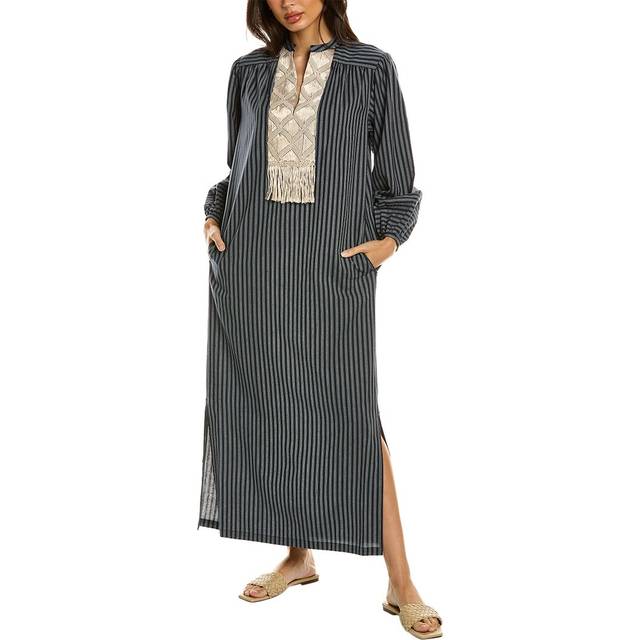 Tory Burch Macrame Stripe Caftan