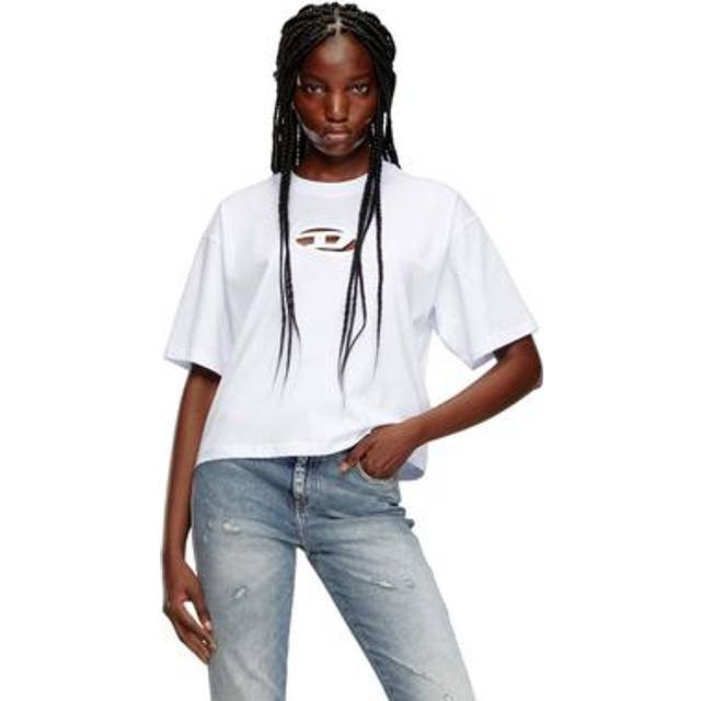 T-shirt Diesel T-Buxt-Crop-Od T-Shirt White XS (XS)