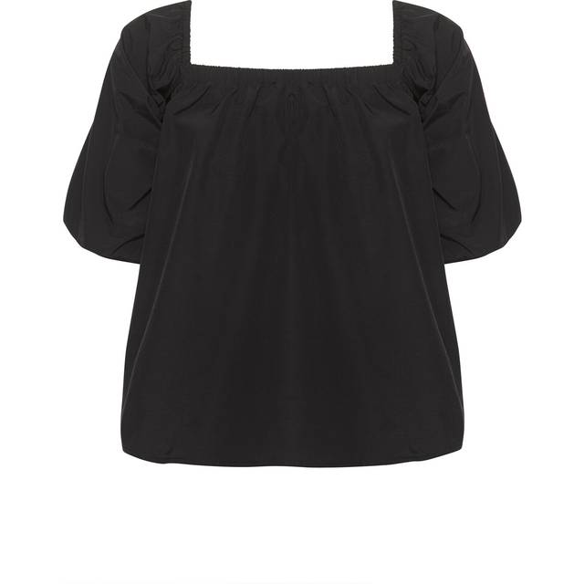 Pampa T-Shirt - Black - Founded in 2008 by Sanne Sehested, Gestuz is a contemporary Danish fashion brand known for its effortlessly chic and modern aesthetic. The label seamlessly blends Scandinavian minimalism with bold, vintage-inspired designs to create pieces that are both timeless and on-trend. Whether it's sleek tailoring, statement outerwear, or everyday essentials, you are sure to find something that will portray your individuality with confidence and style.
