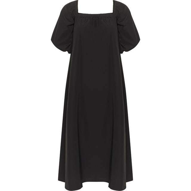 Pampa Flared Dress - Black - Founded in 2008 by Sanne Sehested, Gestuz is a contemporary Danish fashion brand known for its effortlessly chic and modern aesthetic. The label seamlessly blends Scandinavian minimalism with bold, vintage-inspired designs to create pieces that are both timeless and on-trend. Whether it's sleek tailoring, statement outerwear, or everyday essentials, you are sure to find something that will portray your individuality with confidence and style.