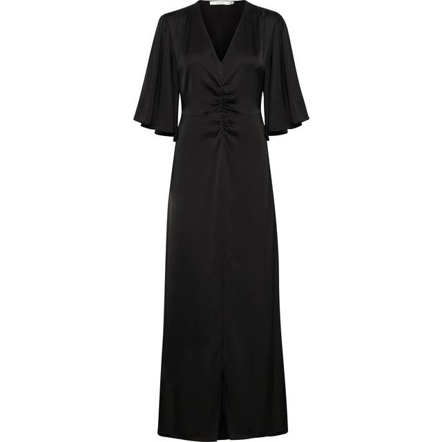 Sachi Ruched Dress - Black - Founded in 2008 by Sanne Sehested, Gestuz is a contemporary Danish fashion brand known for its effortlessly chic and modern aesthetic. The label seamlessly blends Scandinavian minimalism with bold, vintage-inspired designs to create pieces that are both timeless and on-trend. Whether it's sleek tailoring, statement outerwear, or everyday essentials, you are sure to find something that will portray your individuality with confidence and style.