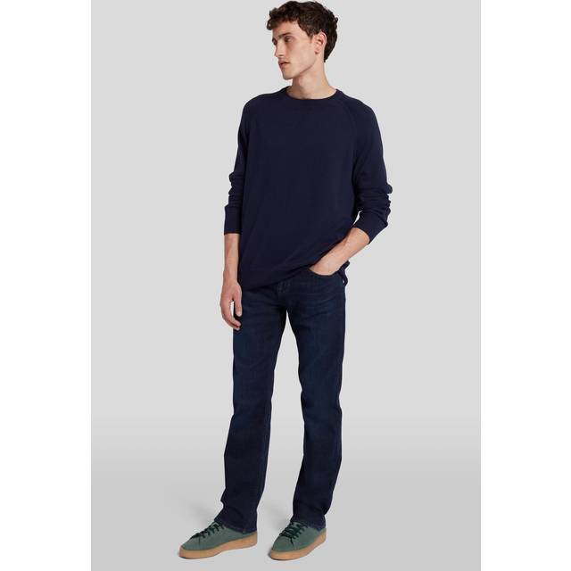 7 For All Mankind - The Straight Luxe Performance Dark Blue - Straight Jeans - dark blue