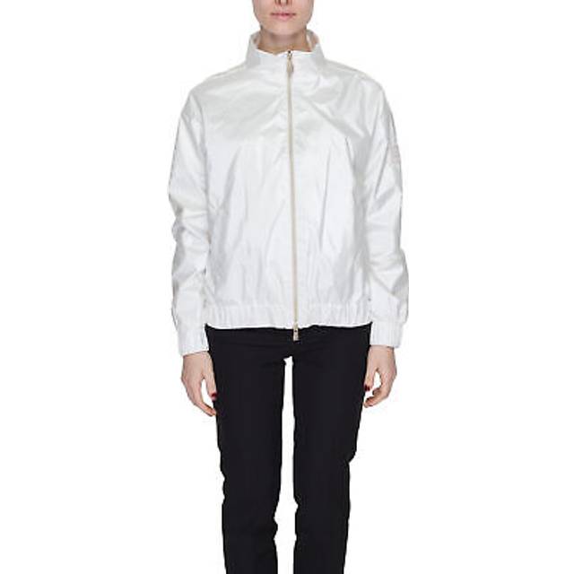 White Polyester Jackets & Coat - IT44|L