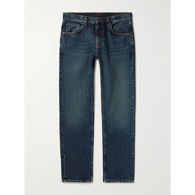 Nudie Jeans - Gritty Jackson Slim-Fit Straight-Leg Jeans - Men - Blue - 32W 32L