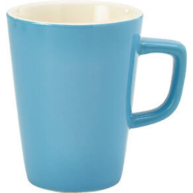 GenWare Blue Porcelain Latte Mug 34cl (1 x 6)