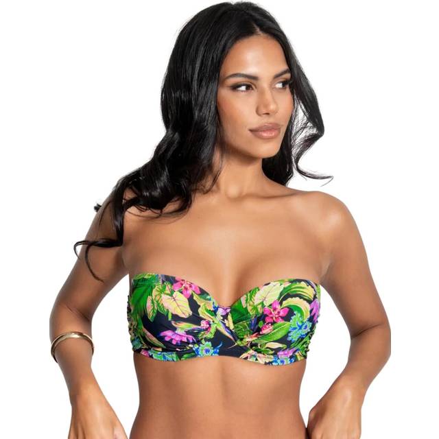 Pour Moi St Lucia Strapless Padded Bikini Top - Tropical - 32C
