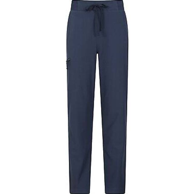 Mountain Warehouse 'adventure' Water Resistant Trousers Warm Fleece Lined Outerwear Pants In Black - 18