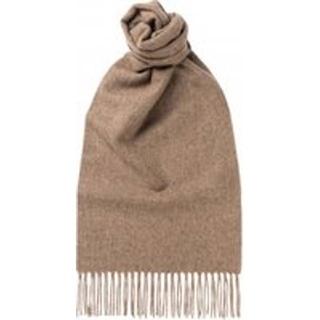 Herring Plain Lambswool Scarf in Beige - one size