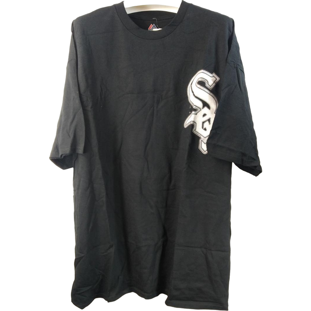 Majestic youth chicago white sox chris sale 49 crew neck t-shirt, black, xl 18