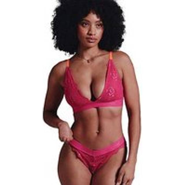 Lemonade Lace Fuller Cup Bra - Neon Pink, Pink, Size 30Ff/G, Women - 30FF/G