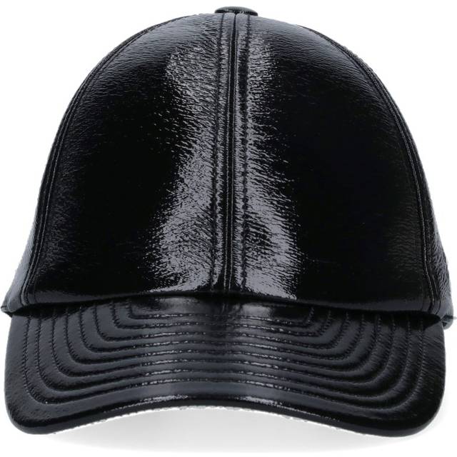 Courrèges, Caps, female, Black, S, Vinyl Cap Reedition
