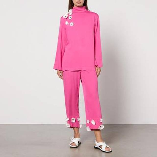 Sleeper The Bloom Black Tie Woven Pyjama Set - XL - Multi