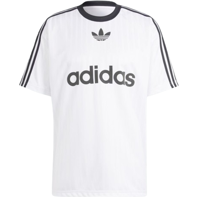 T-shirt adidas Adicolor Poly Short Sleeve Tee White/ Black M
