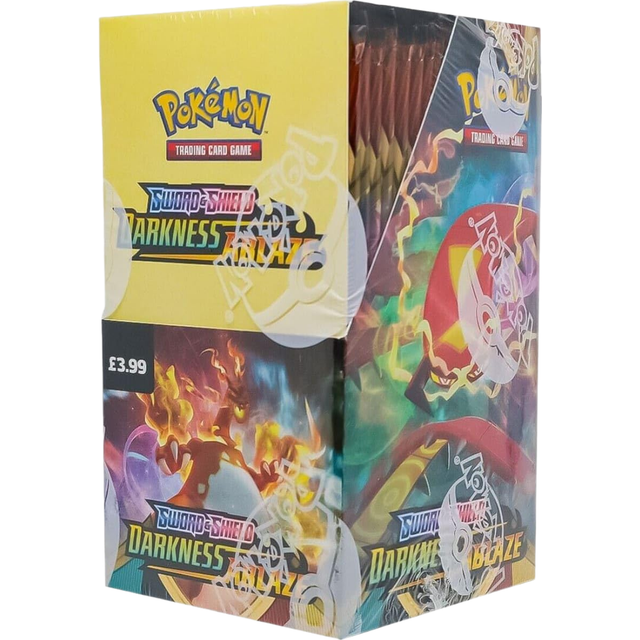 Pokémon Sword & Shield 3: Darkness Ablaze 18 Pack Booster Box (Halv booster box)
