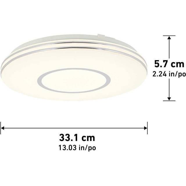 Artika Horizon Flush Mount With Variable Color Technology