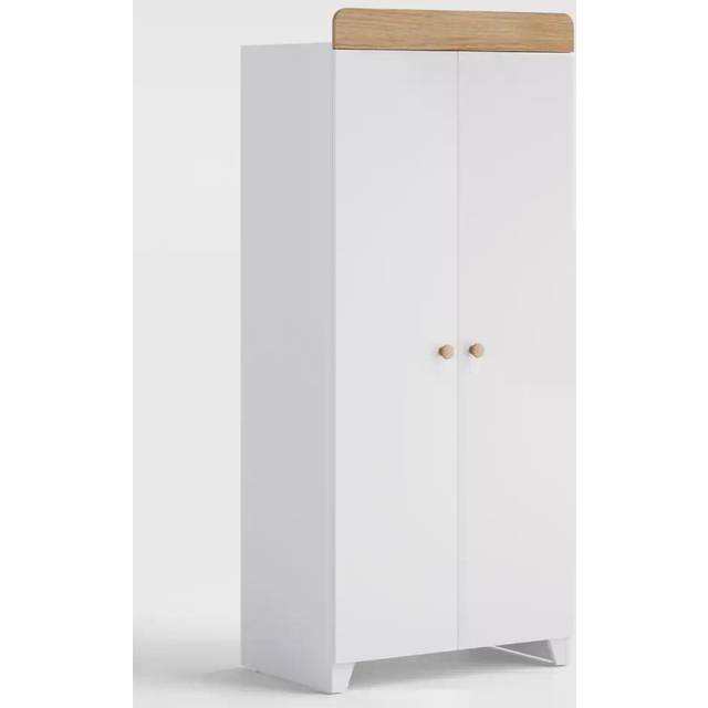 Little Acorns Classic Two-Tone Double Wardrobe
