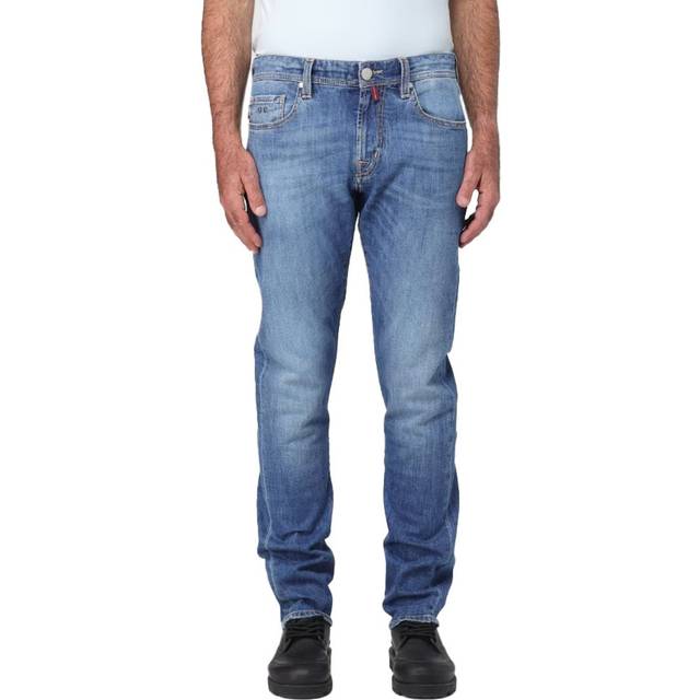 Tramarossa, Jeans, Herr, W30, Bomull, Blå Bomulls Jeans Byxor - blue (W30)