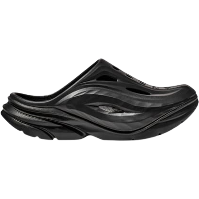 Hoka Ora Recovery Mule 42⅔ (Unisex) Svart - Återhämtningsskor för Löpning