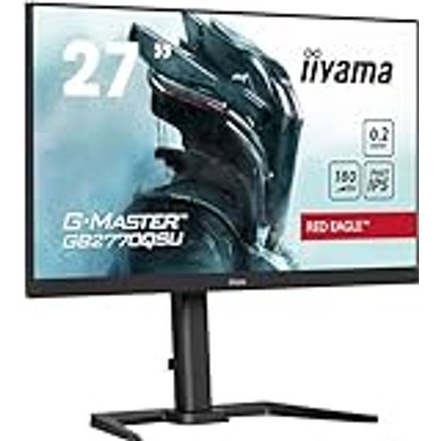 iiyama G-Master GB2770QSU Red Eagle 27" 1440p (QHD) Gaming Monitor - IPS, 180Hz